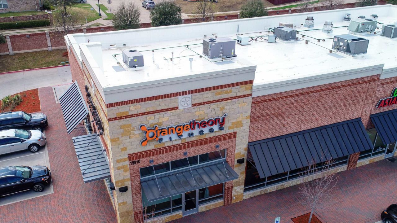 Elevated Roofing | OrangeTheory DURO-LAST Roofing Projects